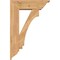 Ekena Millwork Imperial Traditional Smooth Bracket w/ Offset Brace, Western Red Cedar, 7 1/2"W x 24"D x 36"H BKT0806X24X36IMP01SWR - alternate 2